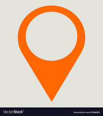 Pin Point Map Pin Location Place Holder Line Icon