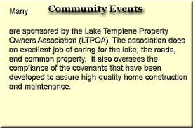 Lake Templene Property Owners Association