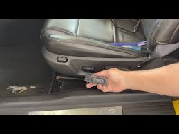Replace Driver Power Seat Switch