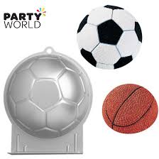soccer ball cake pan for hire