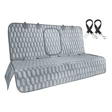 Iokmee Car Bench Seat Cover Gray