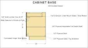 Standard Kitchen Cabinet Drawer Sizes In Mm Design Of