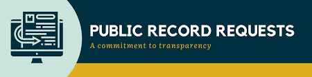 Public Records Act Requests - Home
