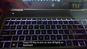 How To Turn On Lights On Island Style Backlit Keyboard In Hp Pavilion Laptop Keyboard Backlight Youtube