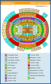 Knicks Seating Chart With Seat Numbers Seating Chart