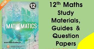12th Maths Study Materials Notes