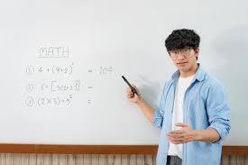 Whiteboard And Writing Math Equations
