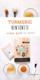 bentonite turmeric mask that s crazy