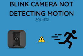 Blink Not Detecting Motion