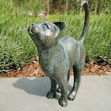 Beautiful Cat Statue Garden Decor