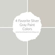 Silvery Gray Paint Color