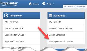 How Do I Set Up Temporary Group Schedules For Employees