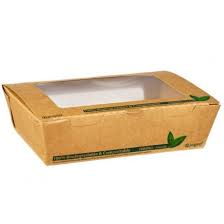 9 sizes kraft black white gift packaging box with window kraft carton paper gift paper box with lid carton cardboard. 700ml Kraft Compostable Cardboard Window Salad Boxes Pack Of 50 A1 Coffee