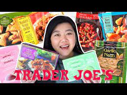 trying every trader joe s asian food