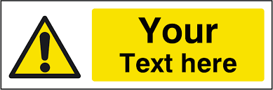 Warning Sign Template Clipart Best