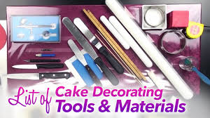 Cake baking tools and equipment, cake baking tools and equipment silicon baking tools. List Of Cake Decorating Tools Materials Yeners Way