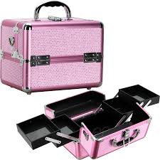 cosmetic makeup train case w 4