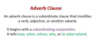 Where there is a will, there is a way. Adverb Clauses Quiz 1 Proprofs Quiz