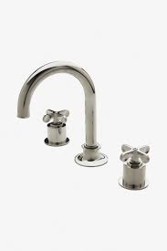 three hole deck mounted lavatory faucet