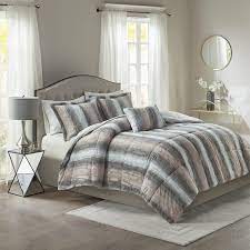 Faux Fur 4 Pc Comforter Set Bedding