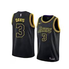 Nba 3 Davis Lakers Basketball Jersey