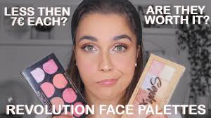 makeup revolution face palettes blush