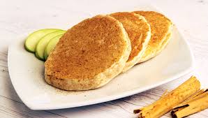pancakes integrales de manzana harina