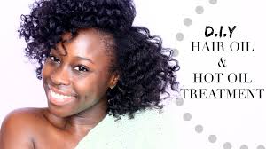 The natural oils that are popular for hot oil treatments are coconut oil, olive oil, castor oil, and jojoba oil that penetrate the shaft of the hair. Diy Hair Oil Hot Oil Treatment For Natural Hair Pre Wash Day Treatment Everything Natural Hair