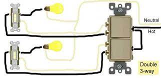 Double light switch drakeload com. How To Wire Switches Wire Switch 3 Way Switch Wiring Basic Electrical Wiring