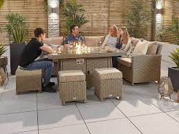 fire pit table right hand corner sofa