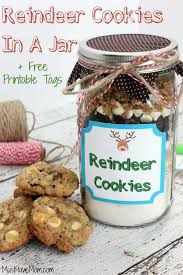 reindeer cookies in a jar recipe