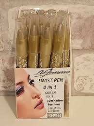 4 in 1 makeup pen green no9 twist pen