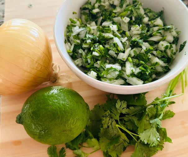 Onion Cilantro Lime Relish