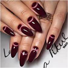 Photos tagged nail art designs. Make Stunning Burgundy Nails Designs For Yourself In 2019 Page 49 Beautycuco Blog