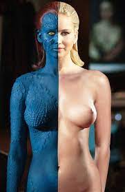 Jennifer Lawrence's X-Men Naked Body Exposed