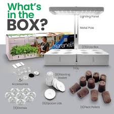Led Grow Light With Hydroponic Boxes