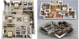 30 modern 3d floor plans help you to