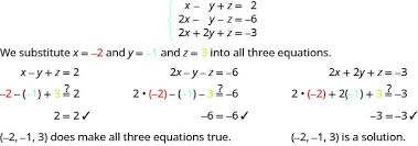 Solve Systems Of Equations With Three