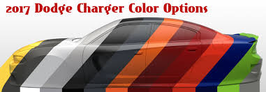 Check Out The 2017 Dodge Charger Color Options