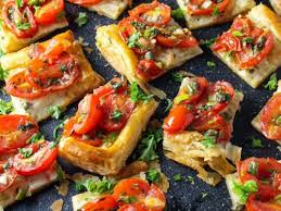 tomato tart with puff pastry two