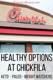 12 healthy options at fil a that