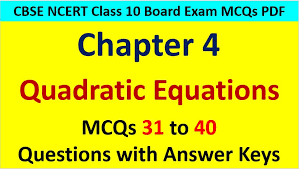 Extra Mcq Questions For Class 10 Maths