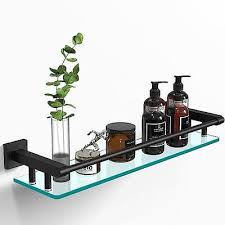 Sfgsowor Glass Shelf For Bathroom Wall