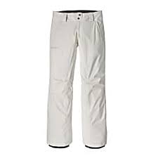 Patagonia W Insulated Snowbelle Pants Regular Birch White