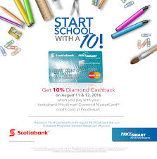 Scotia credit card protection is underwritten by chubb life insurance company of canada under a group policy issued to the bank of nova scotia. Pricesmart Trinidad Our Smartshoppers Will Have A 10 In This Back To School Season Shop At Our Clubs With Your Scotiabank Pricesmart Diamond Mastercard Credit Card On August 11 12 And