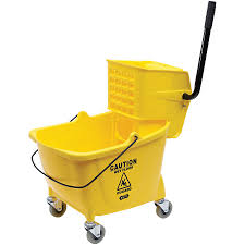 mop bucket wringer combo