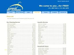 Cleaning Services Price List Template Bigdatahero Co