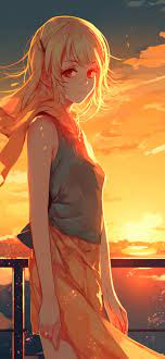 anime sunset wallpapers anime