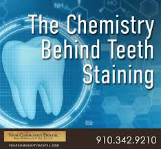 the chemistry behind teeth staining