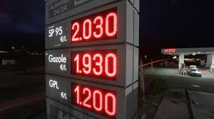 prix de l essence